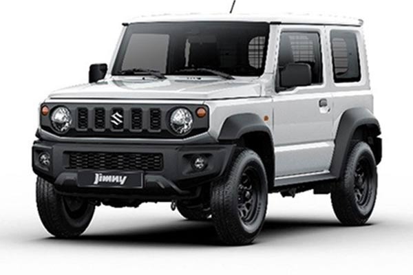 Sample compact four-wheel-drive rental vehicle